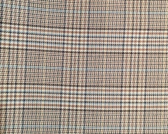 Houndstooth Plaid - Upholstery Fabric - Plaid Upholstery Fabric By The Yard - Home Decor Fabric