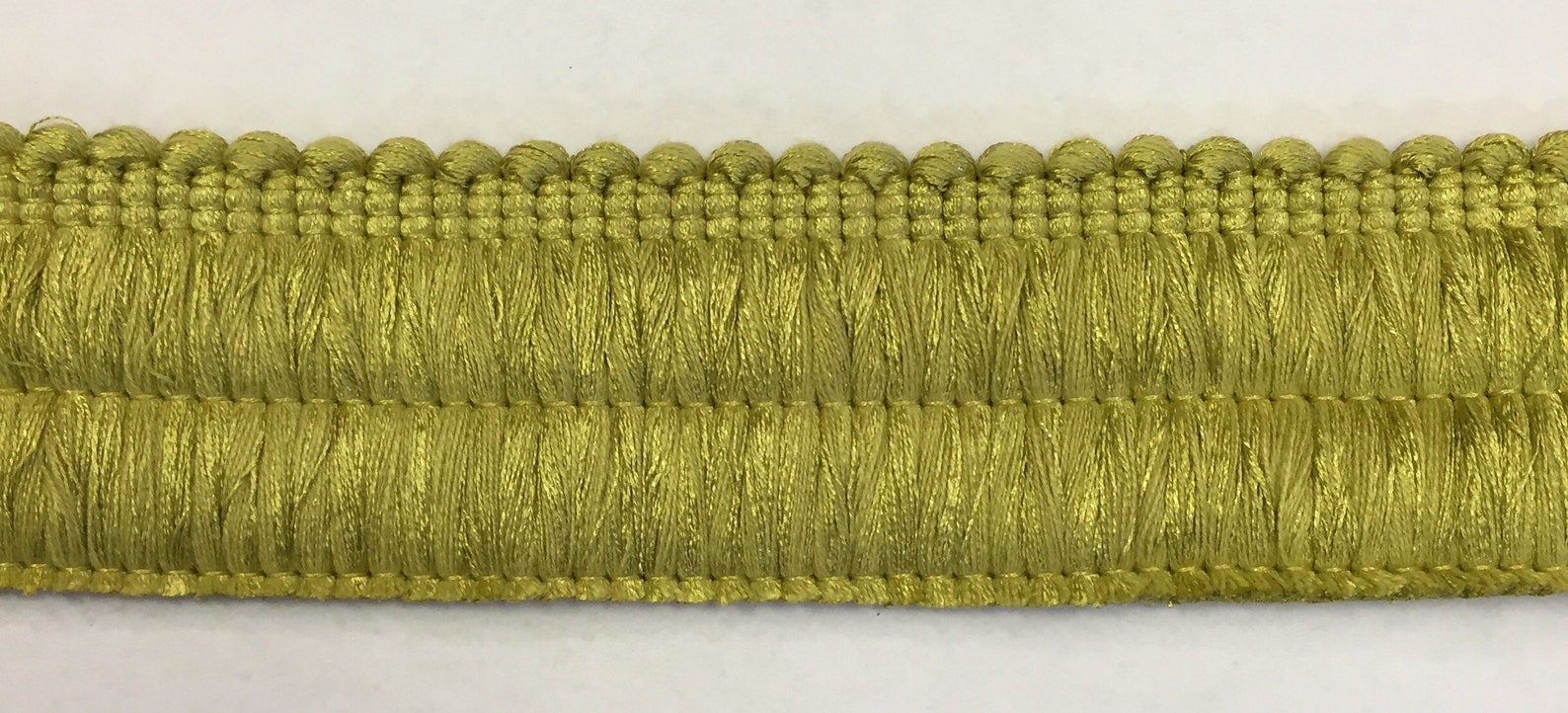 Solid Green Brush Fringe Trim by the Yard Etsy