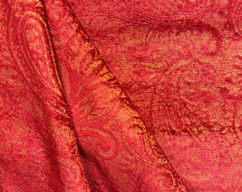 Kelso Red - traditional - paisley - home decor - upholstery fabric - pillow fabric - bedding - sofa fabric - fabric by the yard
