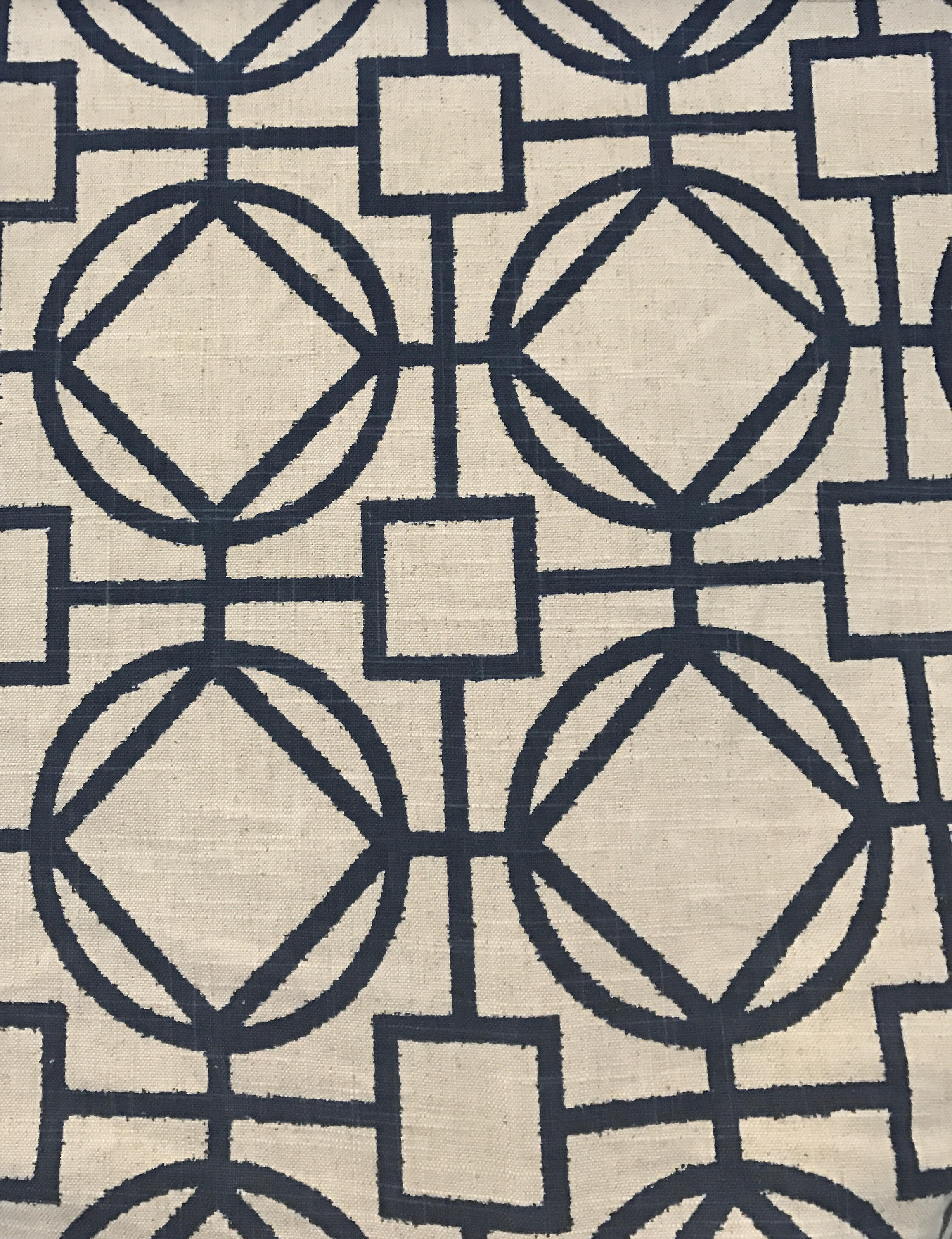 Gray Geometric Upholstery Fabric By The Yard Etsy