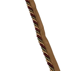 Mixed Berry Blend Lip Cord By The Yard - Pillow Edging - Home Decor Trim