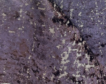 Splendor Auberinge - abstract - plum - cut velvet - home decor upholstery fabric - pillow fabric - fabric by the yard