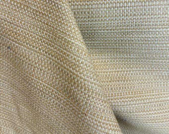 Performance fabric yellow and gold - upholstery fabric -