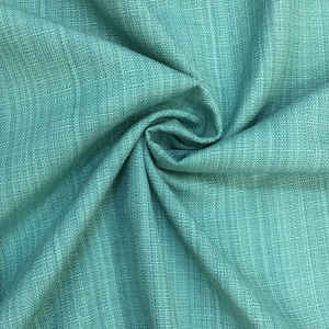 Aqua Blue - Upholstery Fabric By The Yard  - Fast Shipping