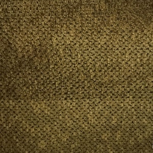 Soft Textured Chenille Gold /Dark Brown - Woven Fabric - Upholstery Fabric by the Yard