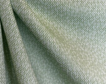 Meadow Check - piccolo quadretto - sfumature di verde - morbido - tessuto per tende - tessuto per tappezzeria - tessuto tagliato su misura
