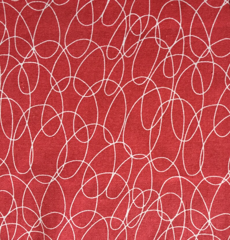 Pink Scribbles Upholstery Fabric by the Yard Etsy