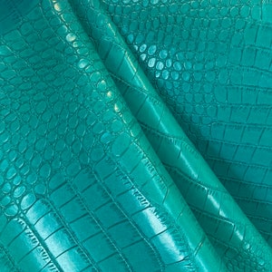 Turquoise Gator Vinyl - Etsy