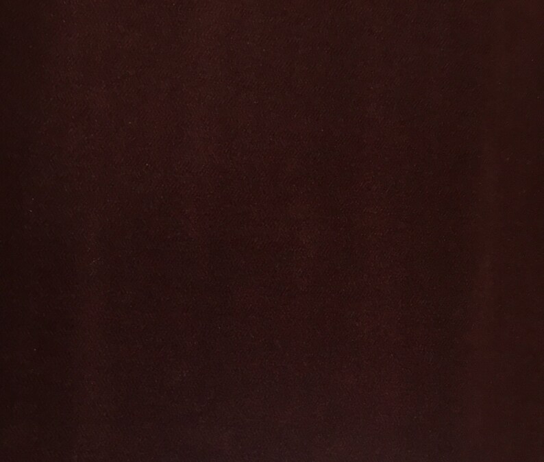 Mini Chevron Burgundy and Dark Gray Upholstery Fabric by the Yard image 2