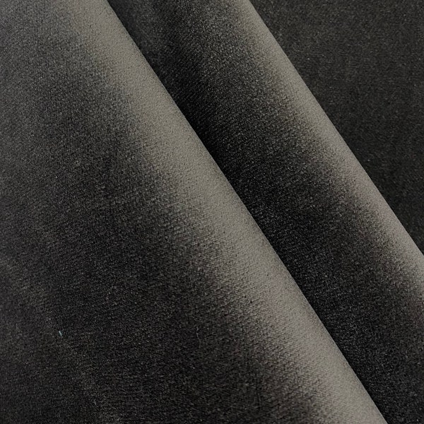 Vesper Mink - Upholstery Velvet - Solid Velvet - Soft Velvet - Fabric by the Yard