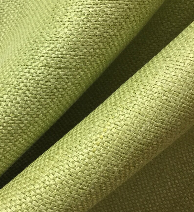 Celery Green Solid Upholstery Fabric by the Yard Etsy