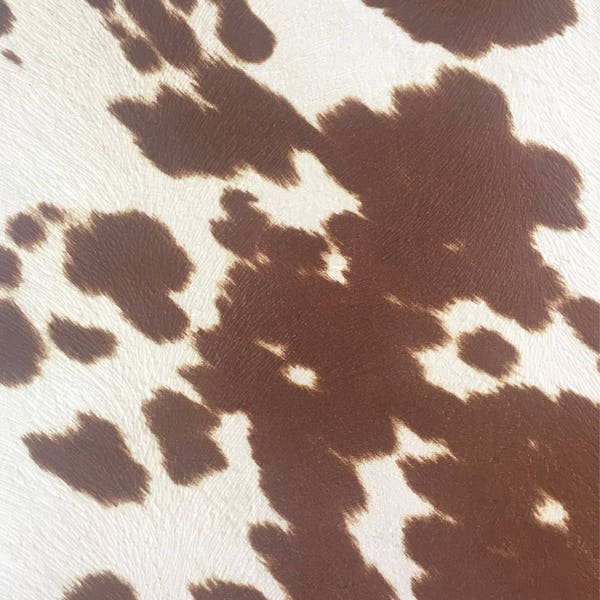 Bronze - Cow Hide Fabric by The Yard