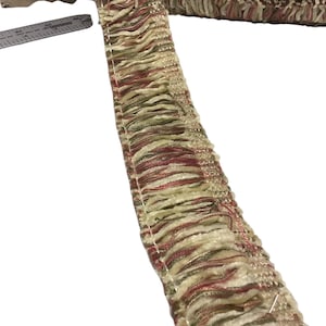 Strawberry Feilds Brush Fringe Long Fringe - Pillow Trim - Drapery Trim - Pillow Edging -