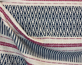 Memphis Sedona Candlelight - Tribal Pattern - Tan - Black - Red - Fabric by the Yard
