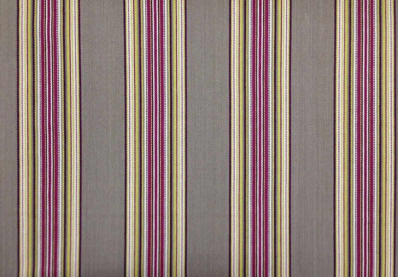 Mulberry Stripe Fabric Upholstery Fabric by the Yard Etsy