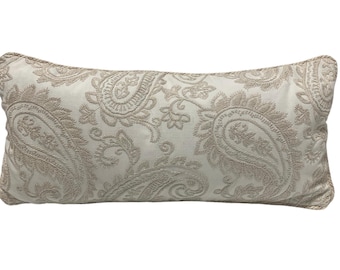 Funda de almohada de cachemira prefabricada (30 x 61 cm)