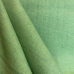 Eucalyptus Garden Green Upholstery Fabric - Green Woven Upholstery Fabric - Solid Green Upholstery Fabric - Fabric by the Yard