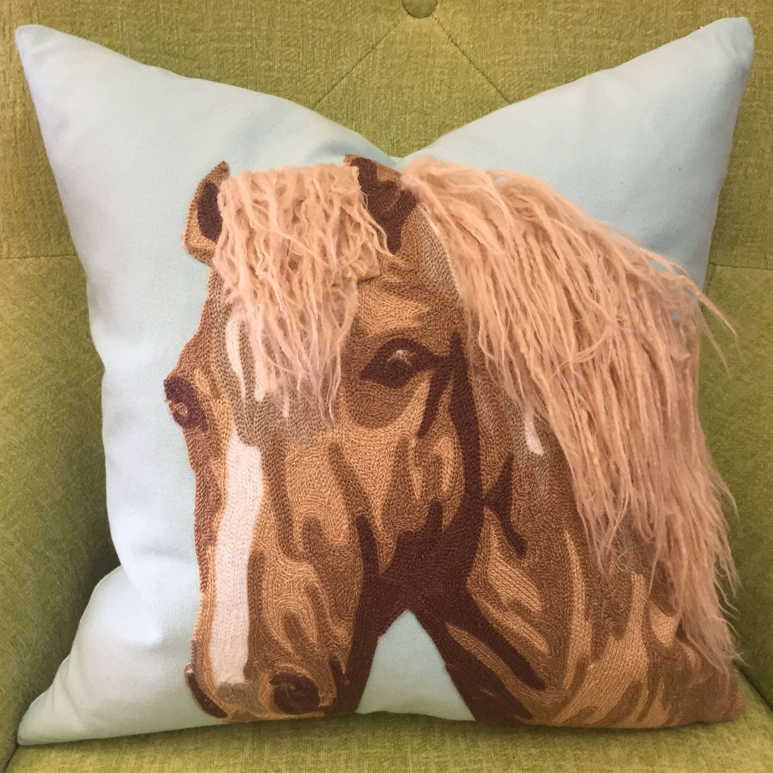 Horse Pillow Decor Pillow Throw Pillow Accent Pillow Etsy