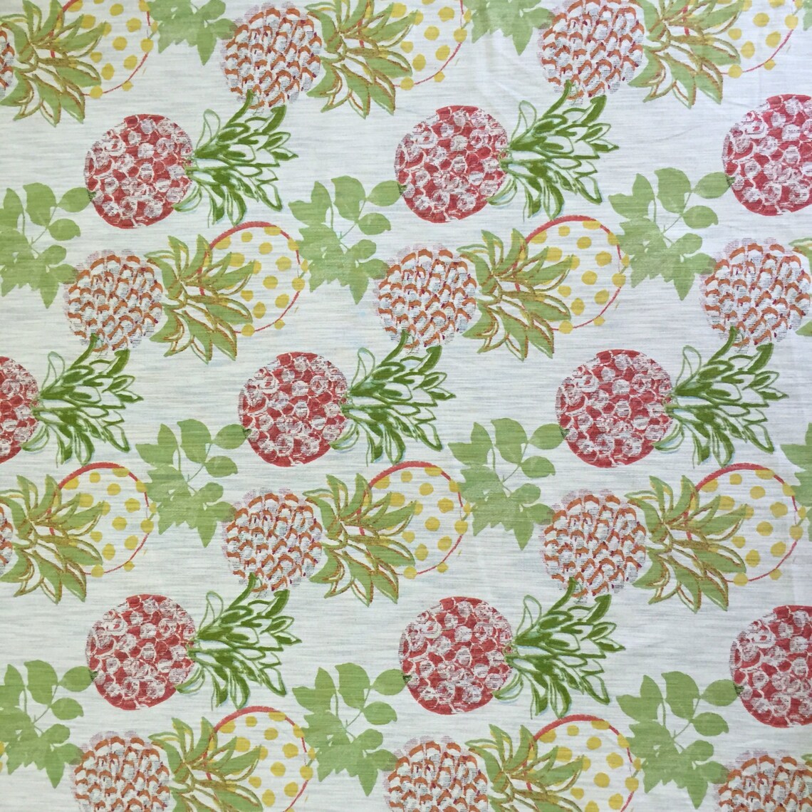 pineapple fabric by the yard
