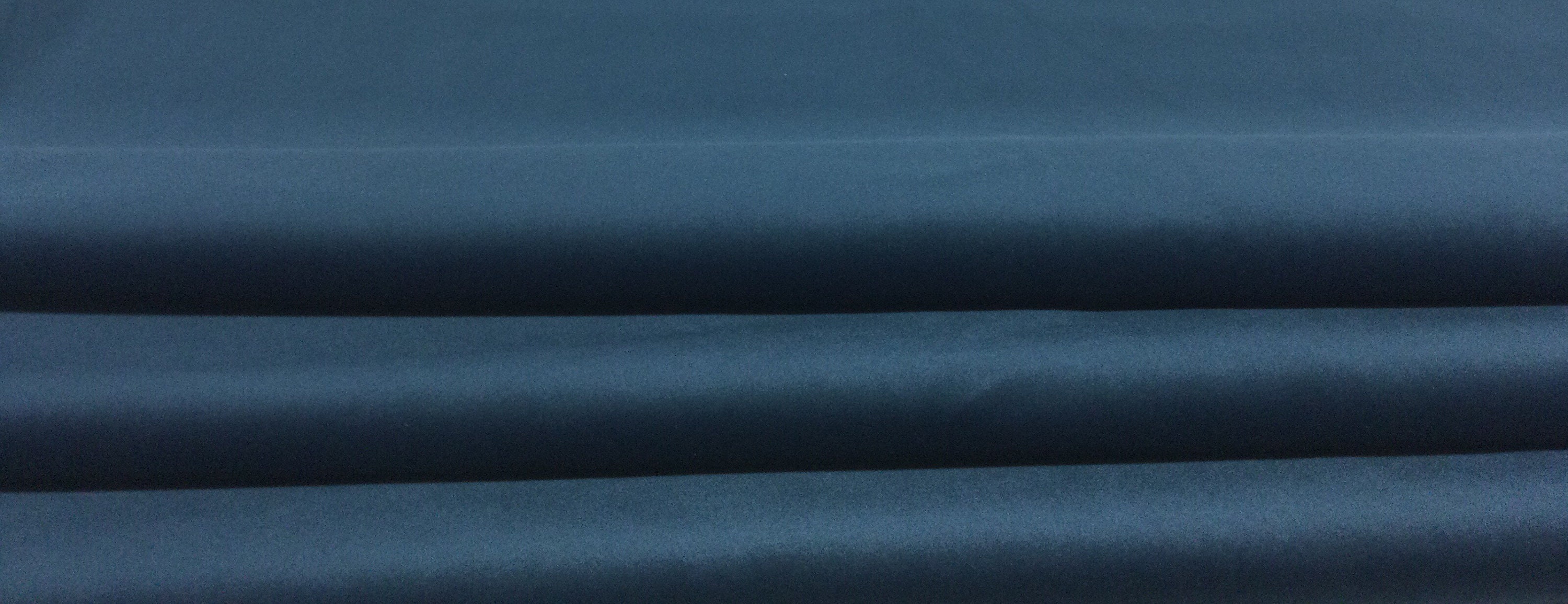 Deep Ocean Blue Velvet - Solid Velvet - Deep Blue Fabric - Soft Texture Velvet - Fabric by the Yard