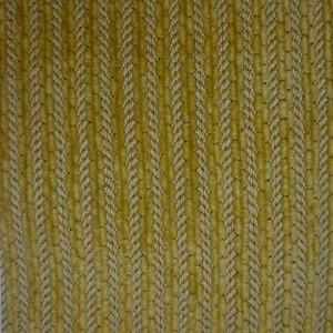 Golden Yellow Textured Solid - Upholstery Fabric By The Yard