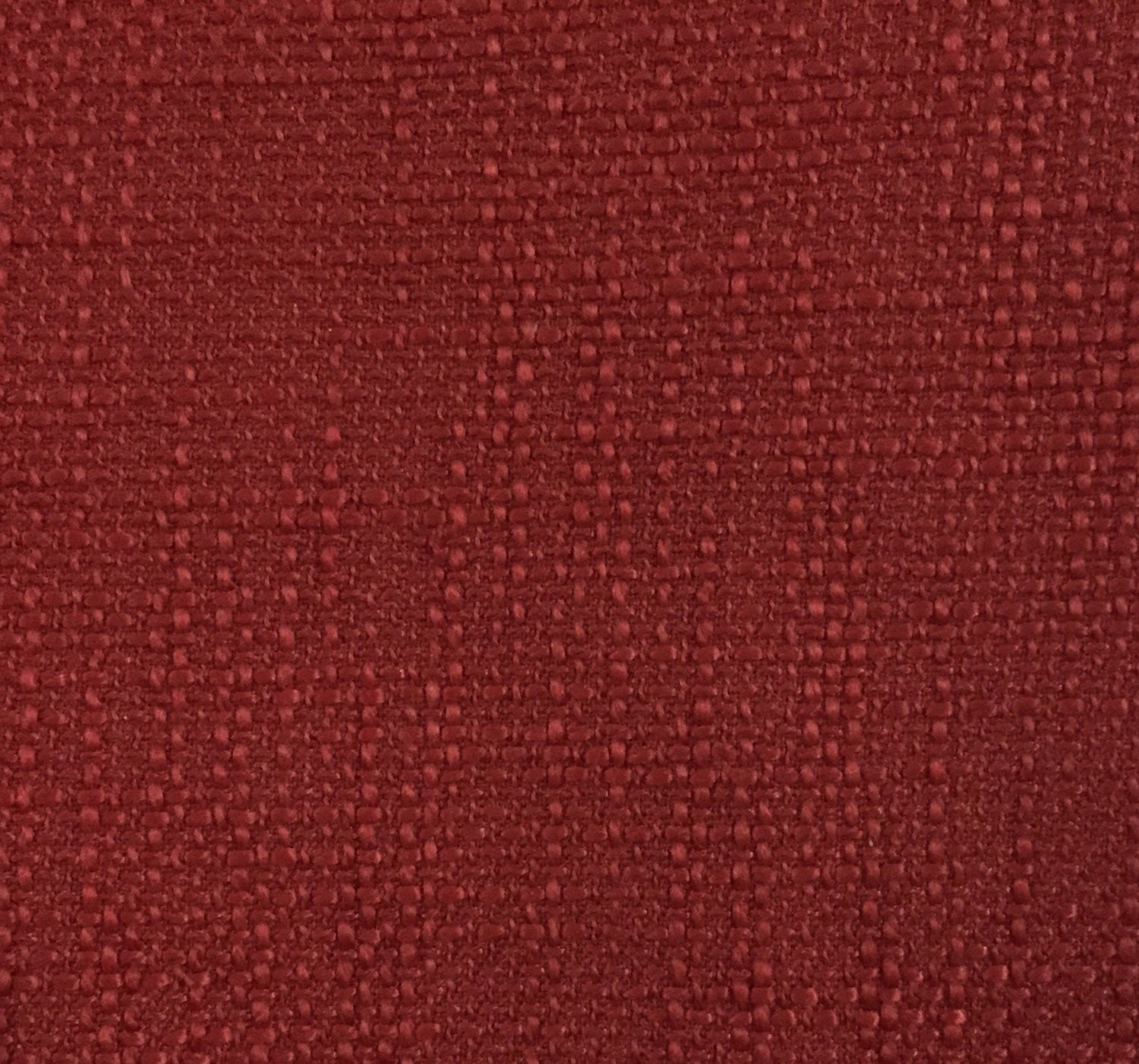 Solid Red Textured Upholstery Fabric by the Yard Etsy