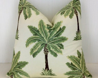 Palm Tree Pillow Cover