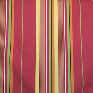 Stripe - Multi - Upholstery Fabric by the Yard