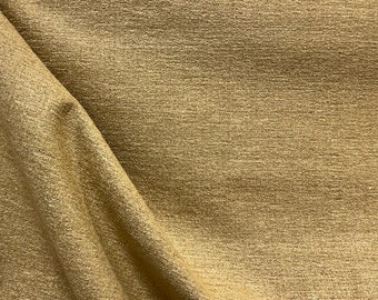 Manalapan Custard - Soft Velvet - Solid Tan - Upholstery Fabric - Fabric by the Yard