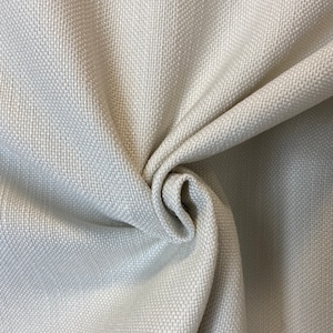 Snow Cap Solid - White - Upholstery - Fabric by the Yard