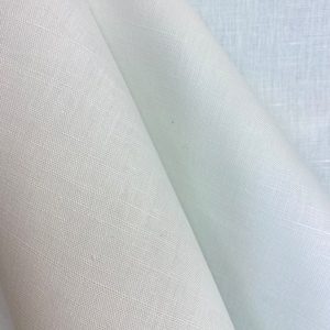 White Drapery Fabric - solid - neutral - home decor - upholstery fabric - drapery fabric - fabric by the yard