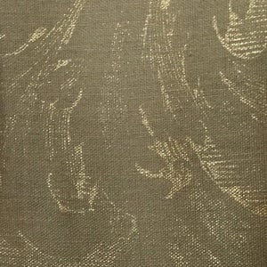 Gold Damask - Upholstery Fabric by the Yard