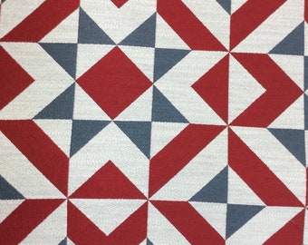Americana - Patches Red White and Blue - Geometric
