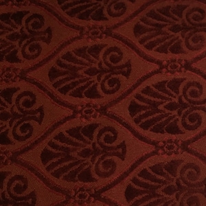 Egyptian Red Upholstery Fabric - Railroaded Upholstery Fabric - Fabric by the Yard - Pillows- Drapery - Cushions - Upholstery - Bedding