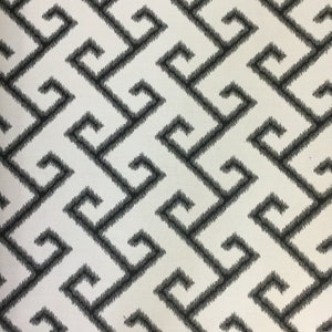 Sunbrella outdoor/indoor El Greco Classic Fabric - Greek Key - 100% Solution Dyed Acrylic - Outdoor Cushion Fabric image 2