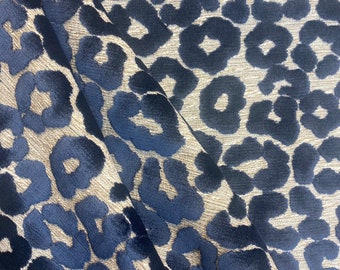 Leopard Velvet Upholstery Fabric - Etsy