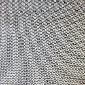 Taupe and Navy Zig Zags - Upholstery Fabric by The Yard