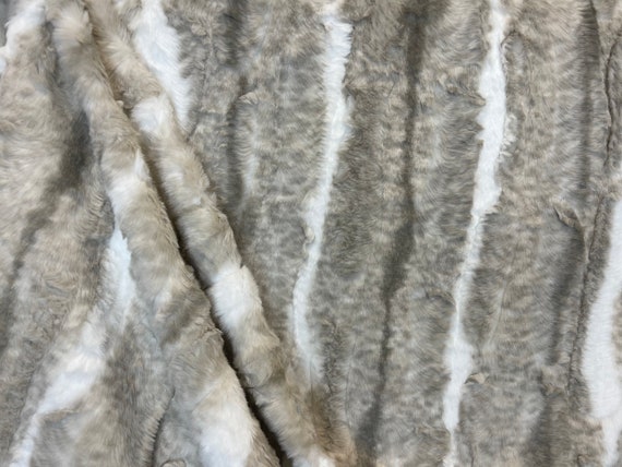 Perrrfect Kitty Faux Fur Furry Fabric Ultra Soft Faux Fur Fabric by the  Yard 