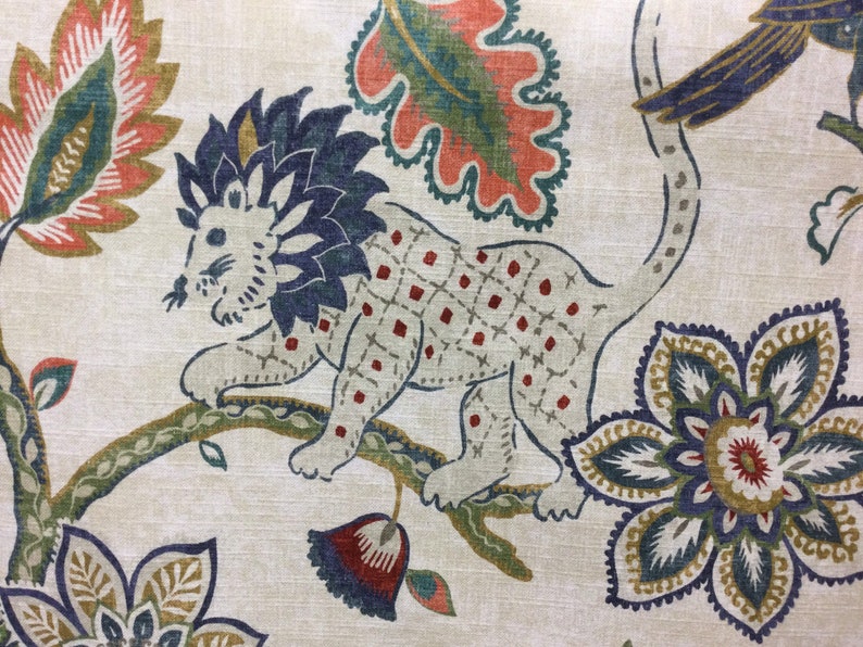 Jonah - Traditional - Novelty Fabric - Animal Motif - Accent Pillows - Accent Cushions - Fabric by the Yard image 4