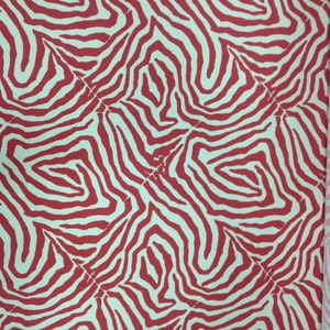 Wildlife Pink Zebra Fabric - Animal Print Fabric - Fun Pillow Fabric - Shower Curtain - Fabric by the Yard  Custom Cut Yardage - Pillows