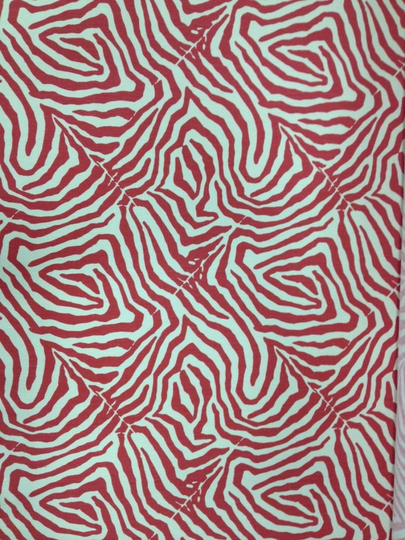 Wildlife Pink Zebra Fabric - Animal Print Fabric - Fun Pillow Fabric - Shower Curtain - Fabric by the Yard  Custom Cut Yardage - Pillows