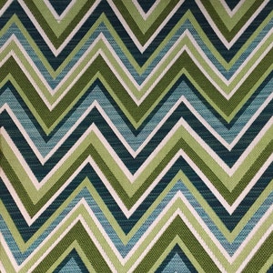 Sunbrella Fischer Oasis - 100% Solution Dyed Acrylic - Upholstery Fabric by The Yard
