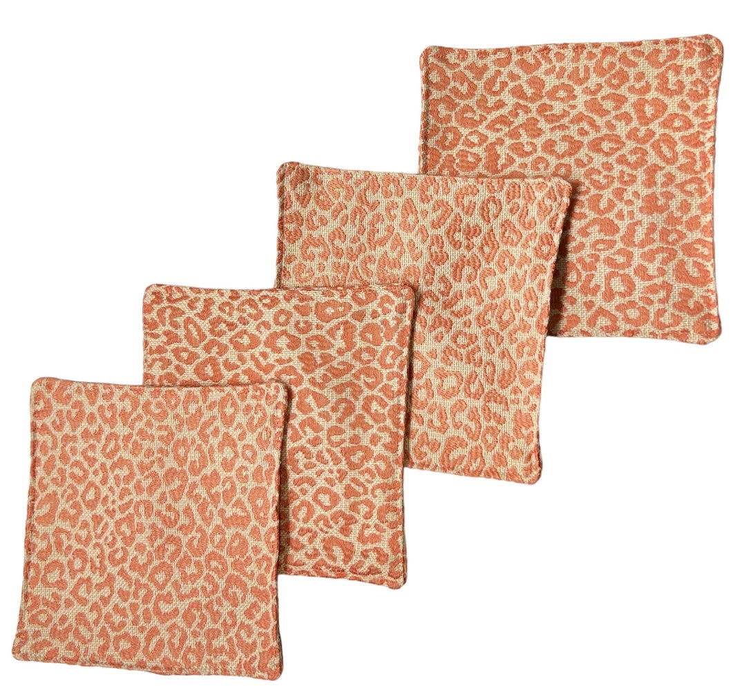 Malinda Cheetah Cocktail Napkins Etsy