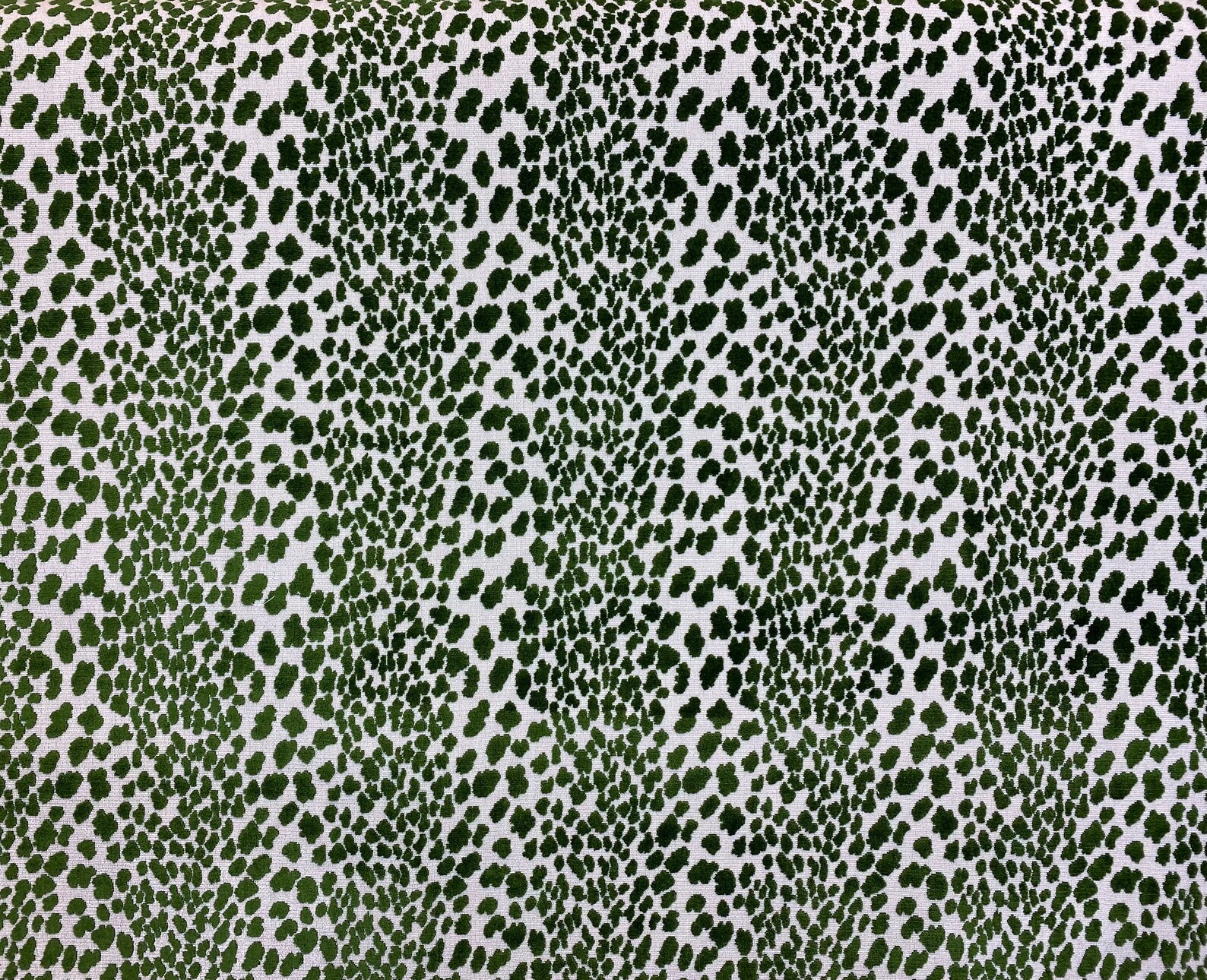 Seeing Spots Velvet Green Cut Velvet Green Velvet Spots - Etsy