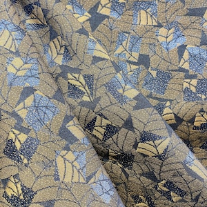 Midnight Upholstery Fabric - Blue Geometric Fabric - Geometric Fabric - Upholstery Fabric by the Yard