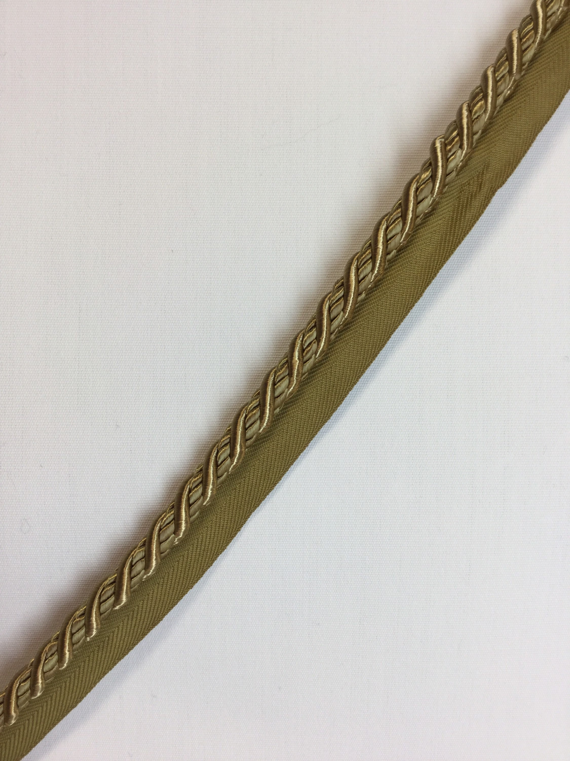 Buy Satin Gold Cord Trim With Lip Twisted Rope Design for Edge Online in  India 