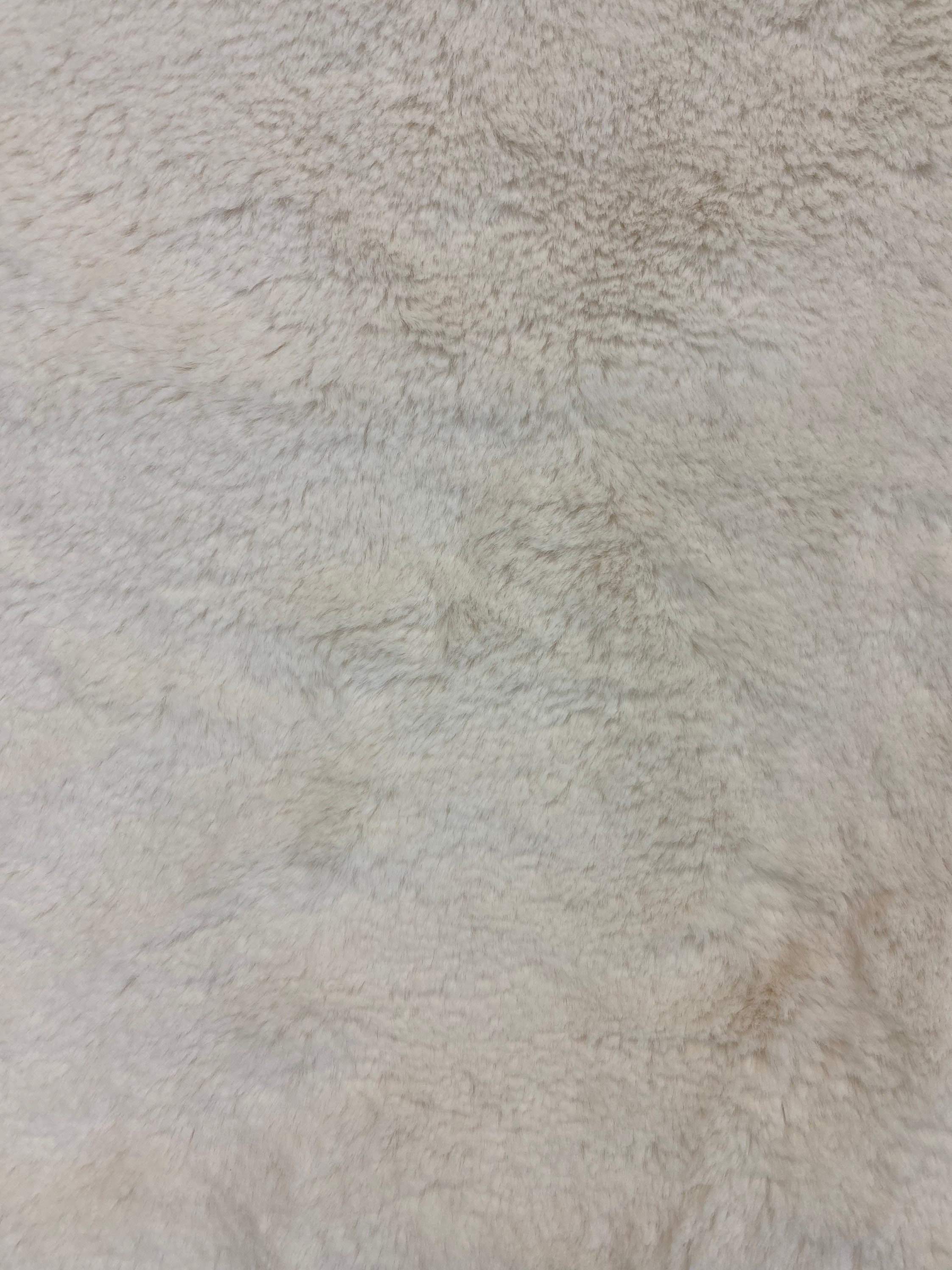 Off White Fur - Faux Fur - Soft Faux Fur - Fabric by the Yard - Etsy