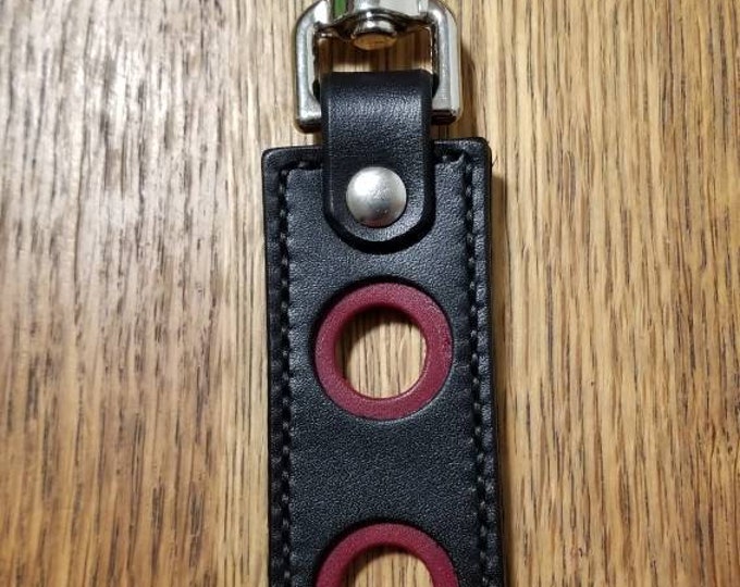 Black and Red Leather Pool Cue Joint Protector Holder Etsy