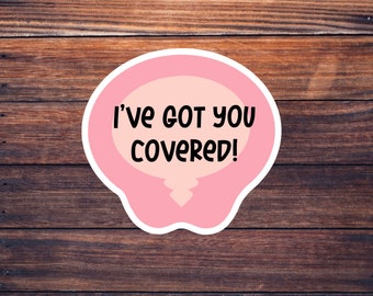 I've Got You Covered! Vinyl Decal Sticker - Wound Care Sticker - Nurse Gift - Wound Care Team - Nursing Grad Gift - Allevyn - Mepilex