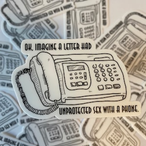 Brooklyn 99 Aufkleber - Charles Boyle Aufkleber - Telefax Sticker